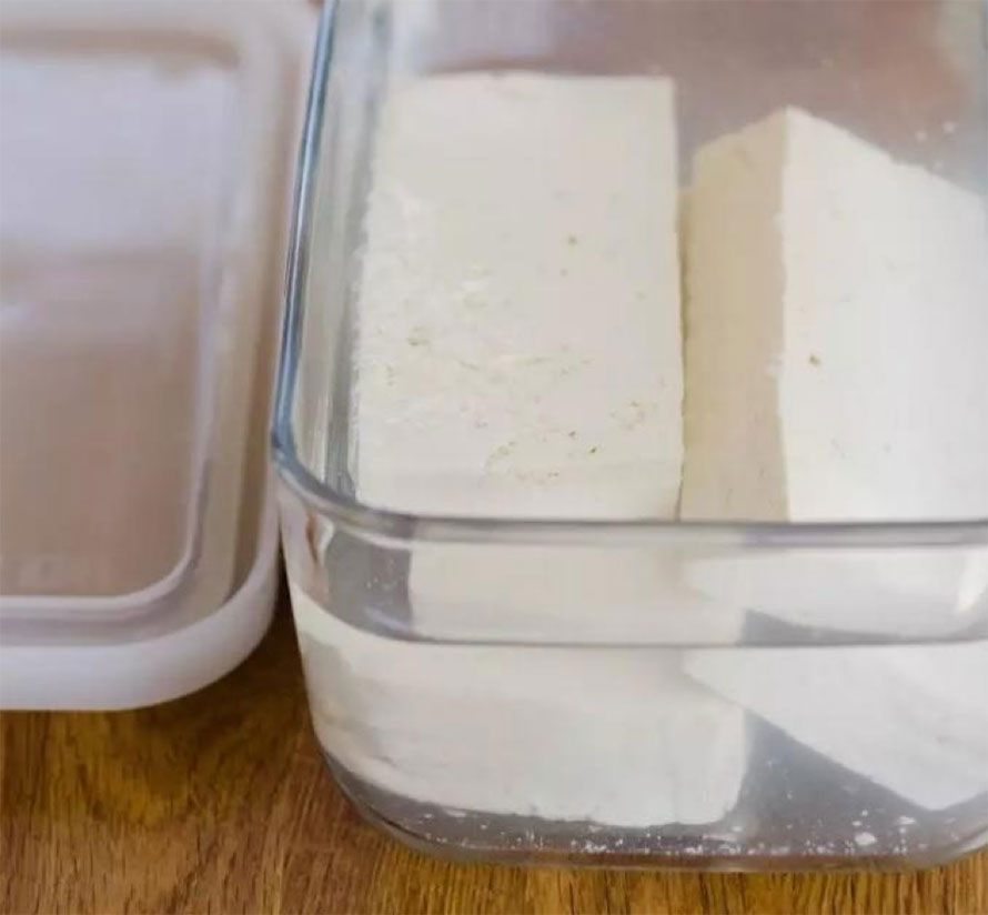 The way to preserve tofu for 3 weeks is still fresh