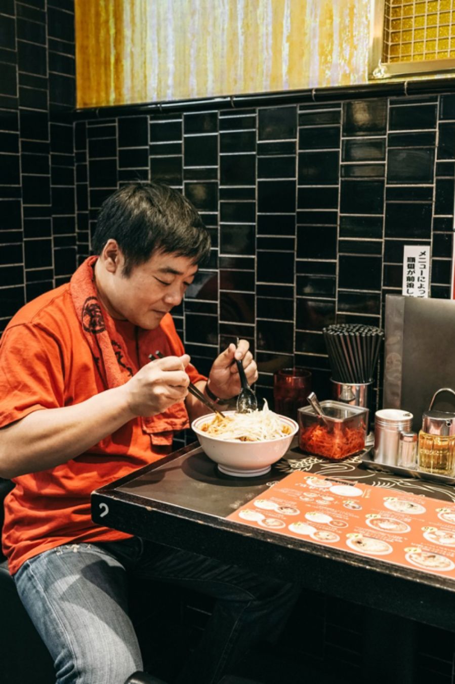 The most spicy noodles in Tokyo make diners eat and cry