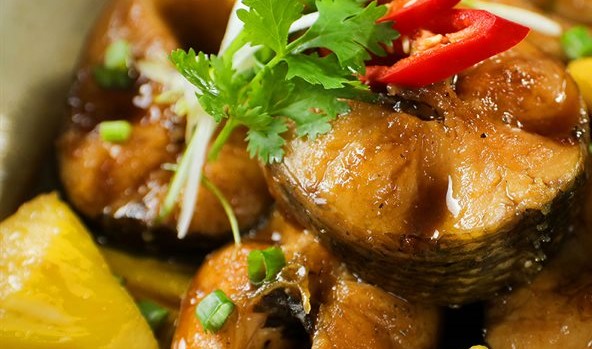 Aromatic snakehead fish