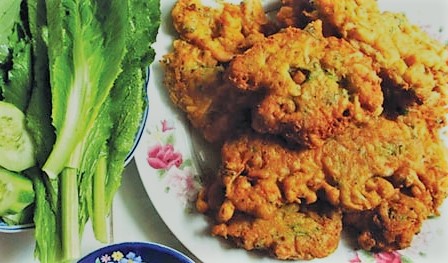 Tép chiên bột giòn giòn