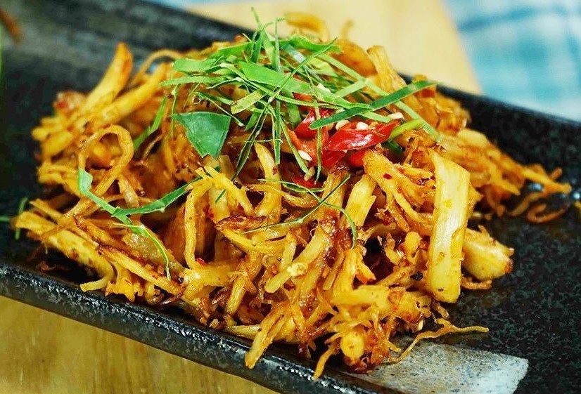 Khô gà lá chanh hot nhất một thời