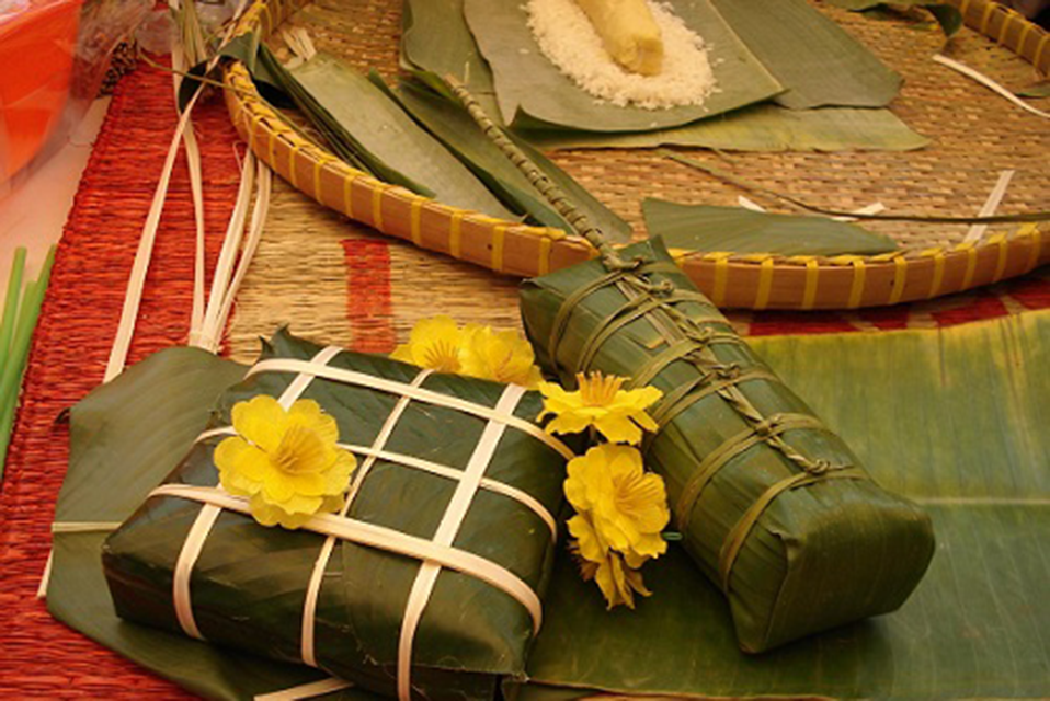 Bánh chưng chay thơm ngon cực dẻo