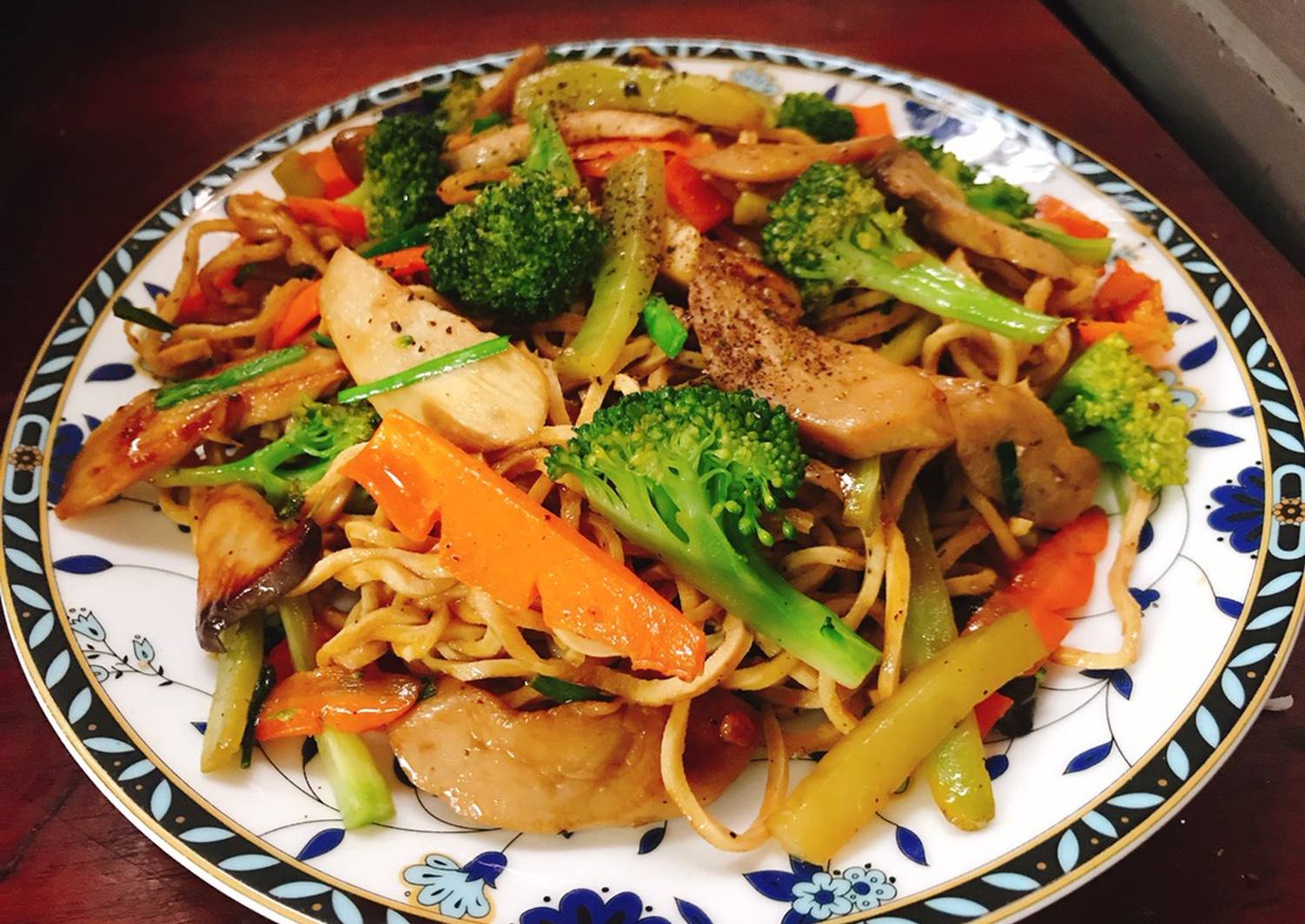 Mì xào chay ngon bổ dưỡng
