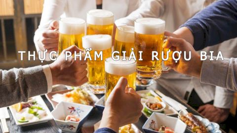 Những cách giải rượu đơn giản mà bạn nên biết