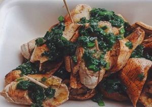 Chuối nướng Bến Tre