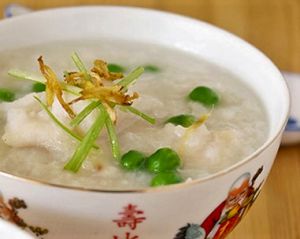 Cháo đậu hà lan dinh dưỡng cho bé yêu