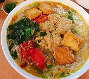 Bún riêu cua tại nhà