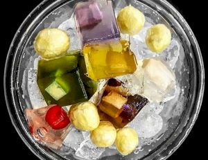 Thạch viên phô mai tươi Topping Trà sữa