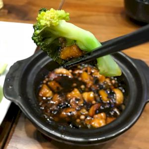 Kho quẹt chấm rau củ